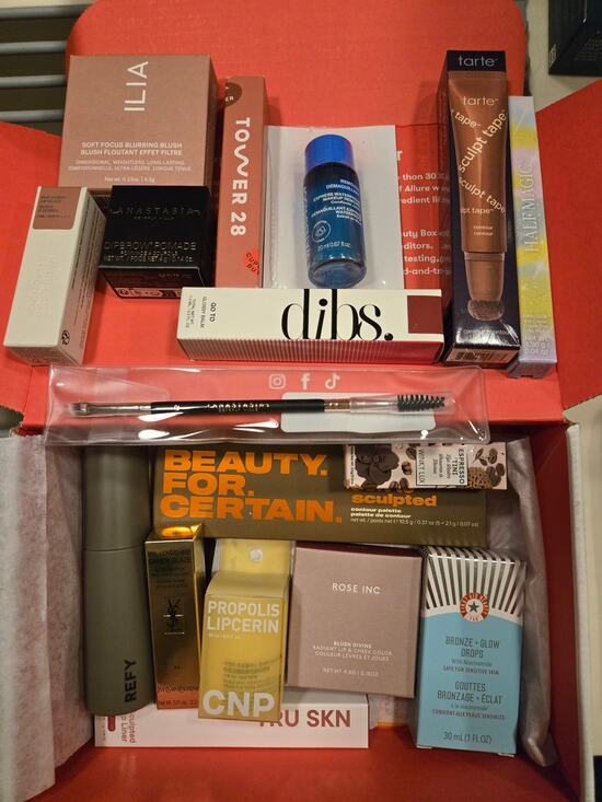 Sephora Other - Allure Beauty Box Bundle Sephora Makeup Skincare Haircare Dibs Refy Anastiasia